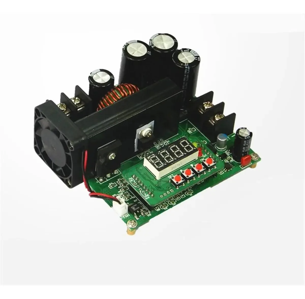 20 Unids/lote B900w Nc Dc Fonte De Alimentação De Corrente Constante Tensão Ajustável Módulo De Impulso Amperímetro 120v10a Carregador