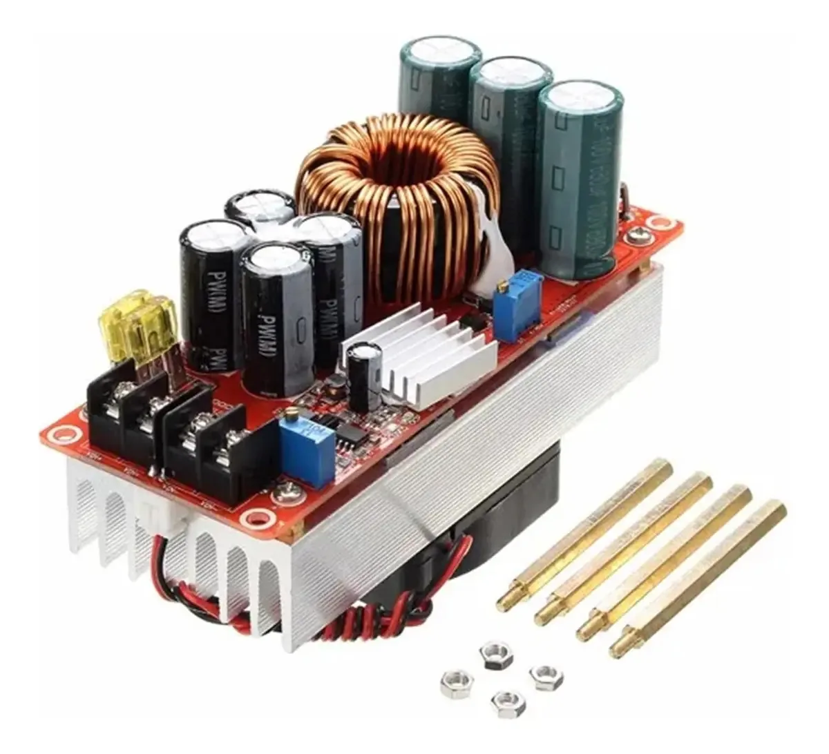 20 Unids/lote 1500w 30a Dc-dc Conversor Boost Módulo Fonte De Alimentação De Corrente Constante