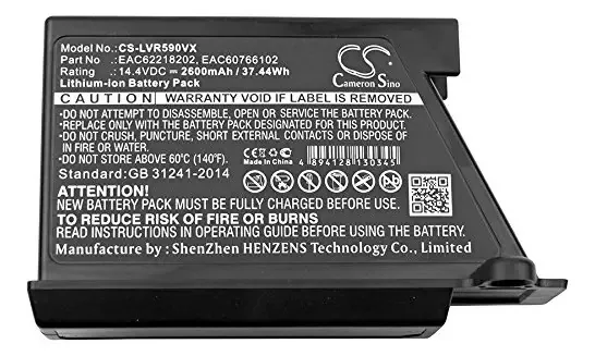 Baterias de câmera íon de lítio JRINK CS-LVR590VX