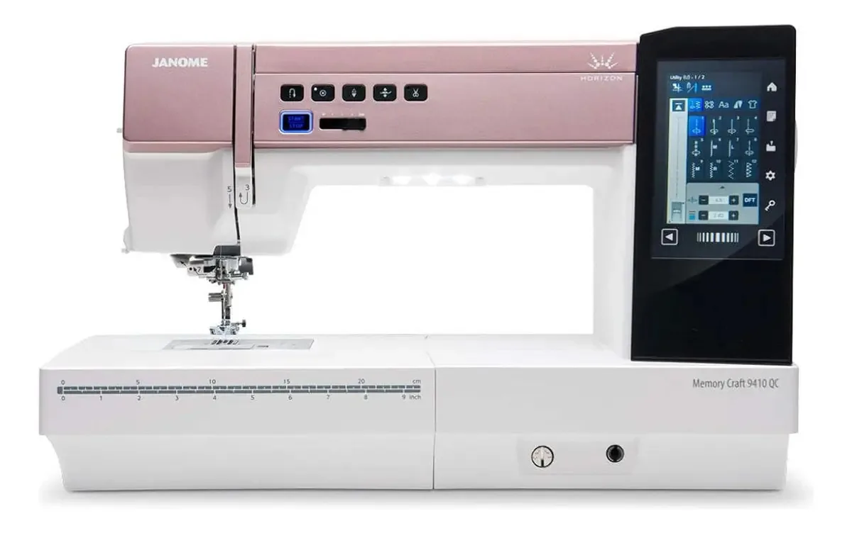 Máquina de costura e acolchoamento Horizon Memory Craft 9410qc