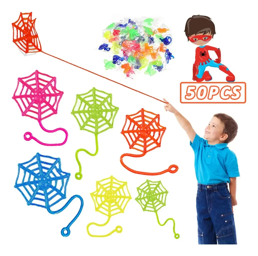 Mãos pegajosas Weezoo de 50 peças para crianças, brinquedos elásticos, brinquedos divertidos em forma de palma, multicoloridos, para aliviar o estresse e a ansiedade, adequados para meninos e...