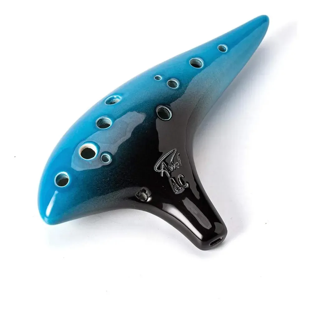 Ocarina de batata doce de 12 furos Ocean Notes em forma graciosa