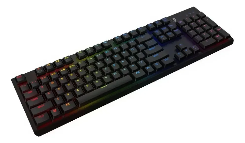 Teclado mecânico para jogos Tesoro Ts-g11sfl (b) BL, cor do teclado preto