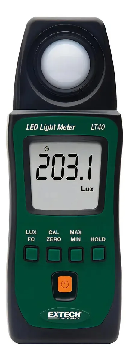 Extech Lt40 - Medidor de luz LED