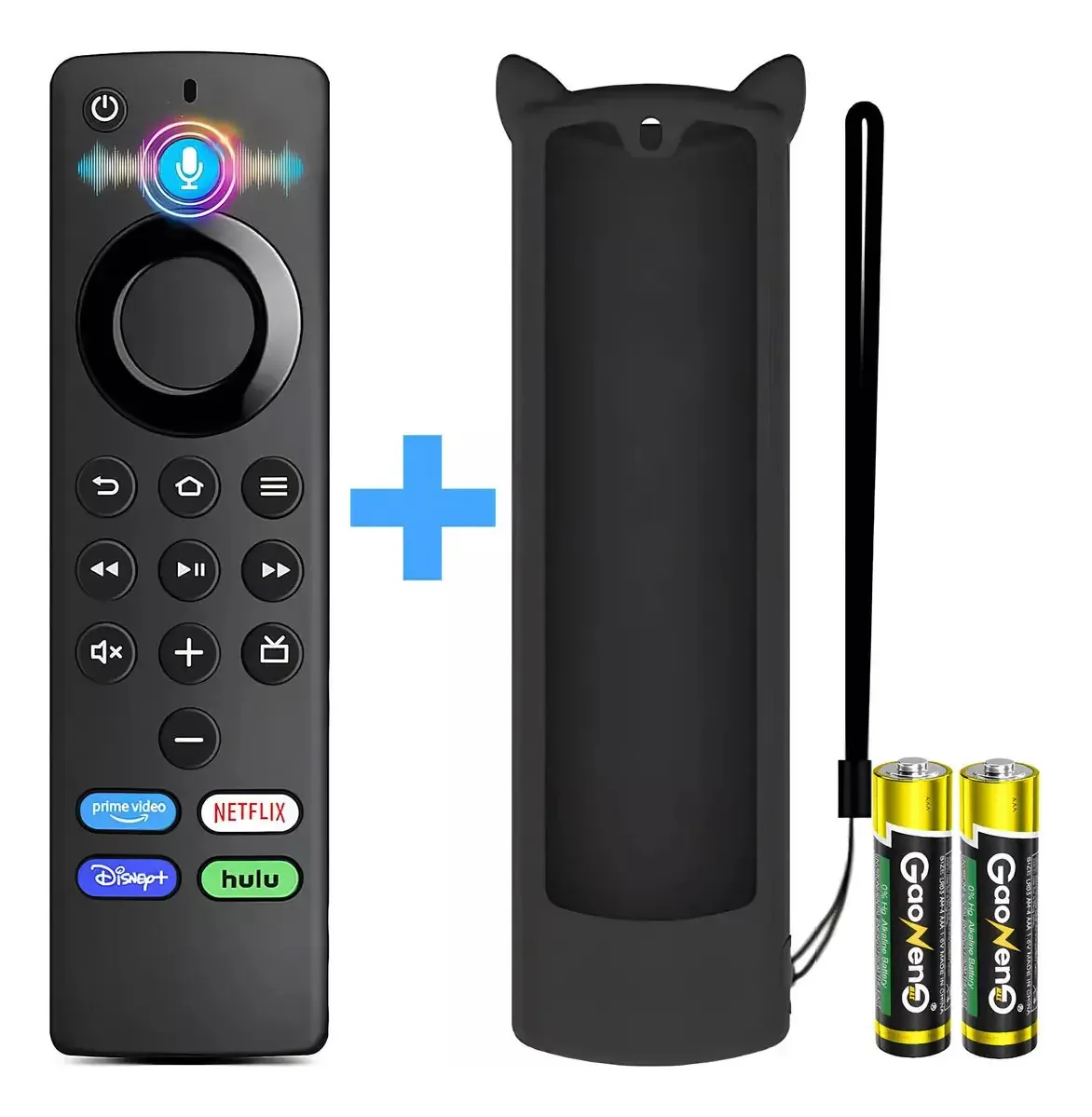 Controle remoto para Amazon Fire TV Stick 4k Lite Cube Max, controle remoto com capacidade de voz