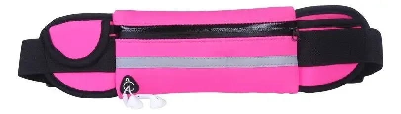 Bolsa de cintura esportiva adequada para fitness e corrida