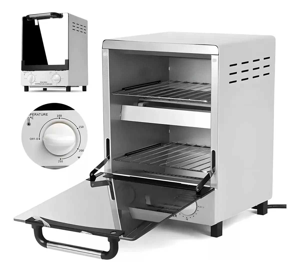 Instrumento cirúrgico/odontológico esterilizador de autoclave 12l