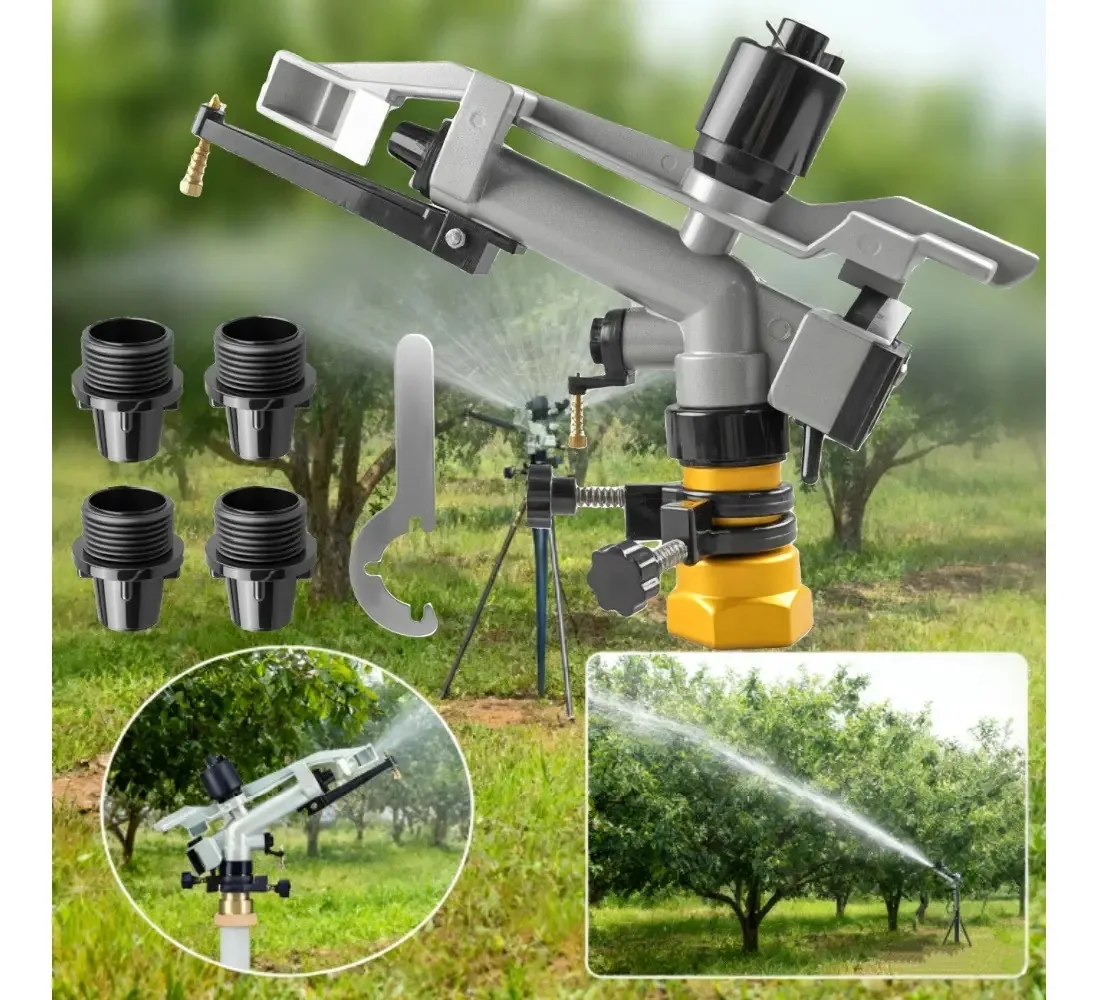 Aspersor Canon de irrigação de 1-1/4 polegadas Irrigação de cânion de 19 a 29 metros