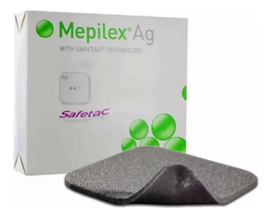 Curativo Mepilex Ag 15x15cm - Molnlycke 01 Unidade