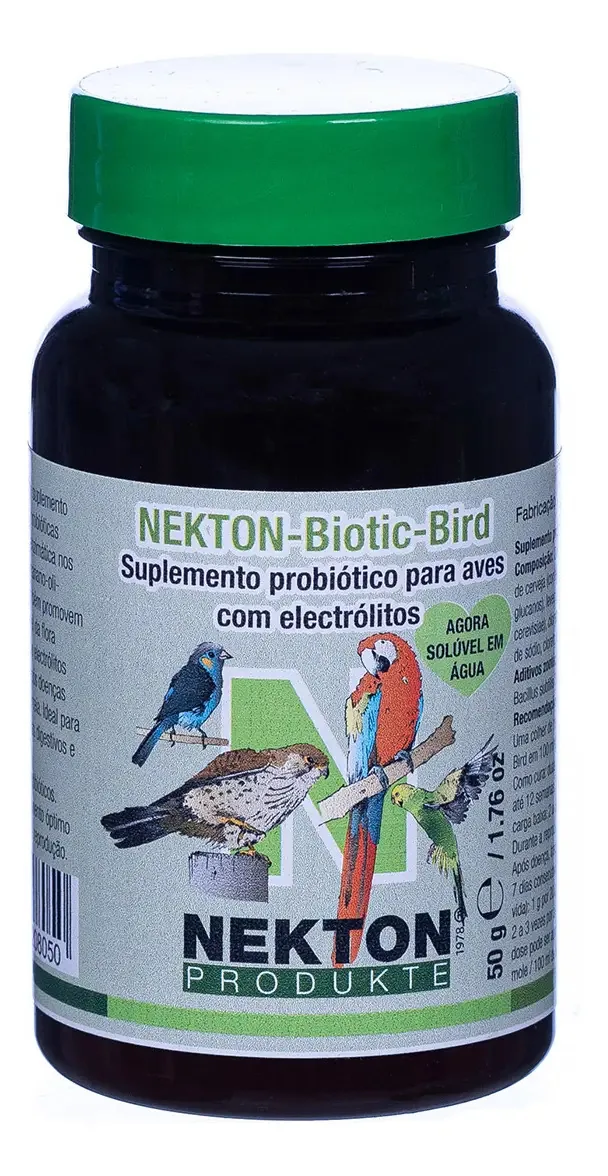 Nekton Biotic Bird - 50g - Melhora A Digestão Das Aves