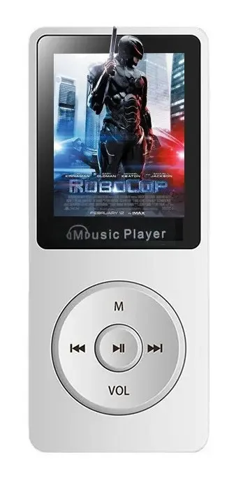 Mp3 / Mp4, Walkman, Reprodutor De Música Portátil Cor Branco