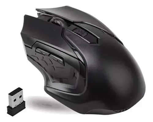 Mouse Gamer Sem Fio Usb Preto Kapbom - Conforto E Desempenho