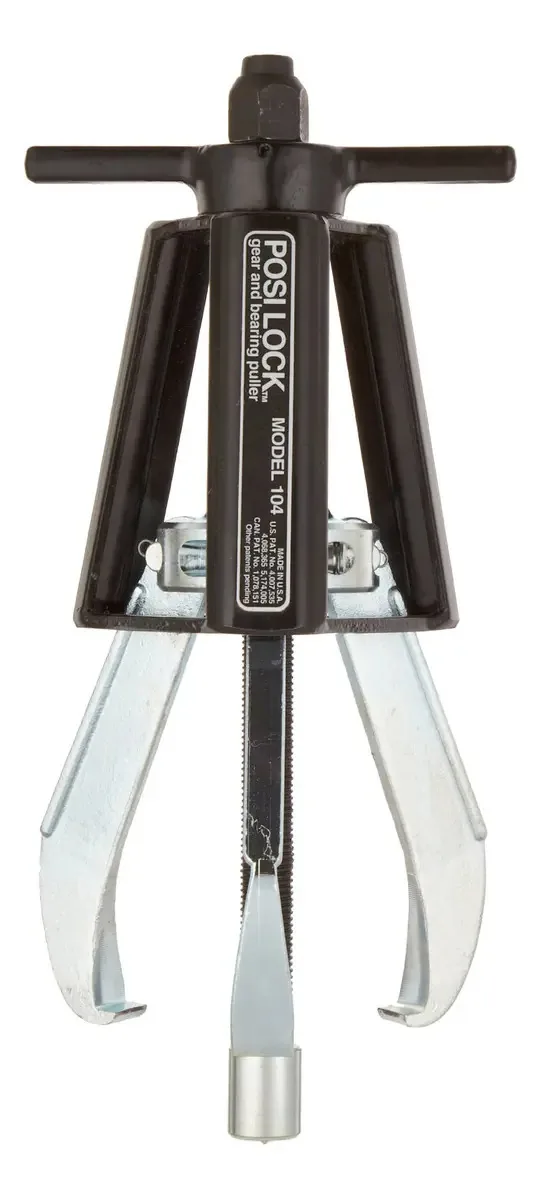 Extrator Posi Lock 104 de 3 mandíbulas, alcance de 4 polegadas