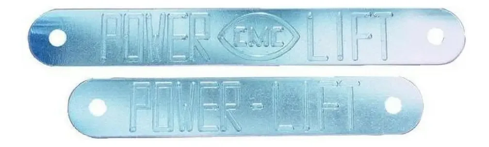 Placas de suporte traseiro mecanizadas Cmc