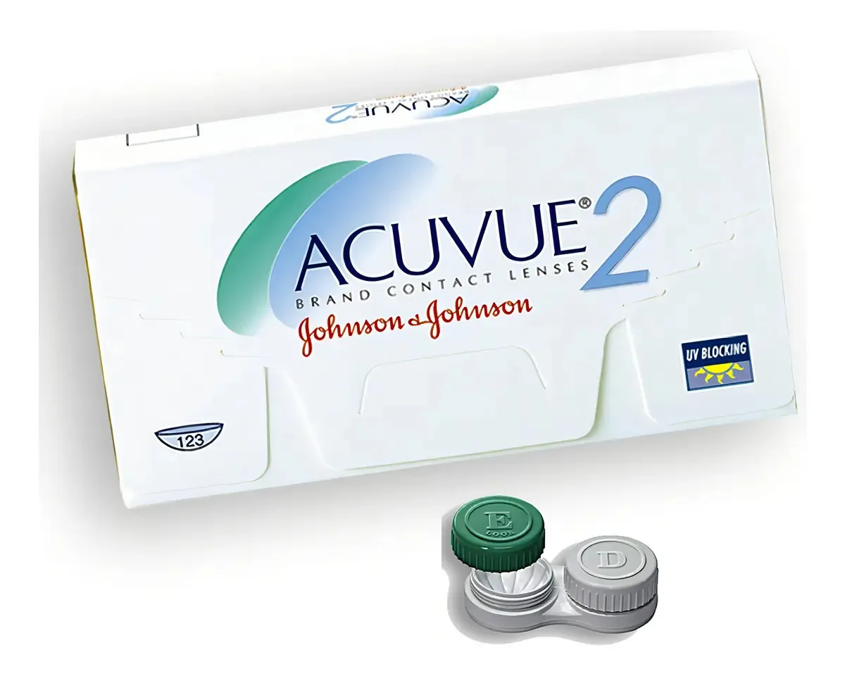 Lente De Contato Acuvue 2 + Rápida Grau Esférico +3,25 Hipermetropia