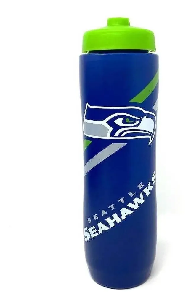 Garrafa de água Seahawks Squeezy