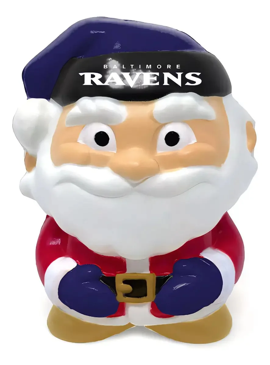 Santa Squeezy American Football Ravens