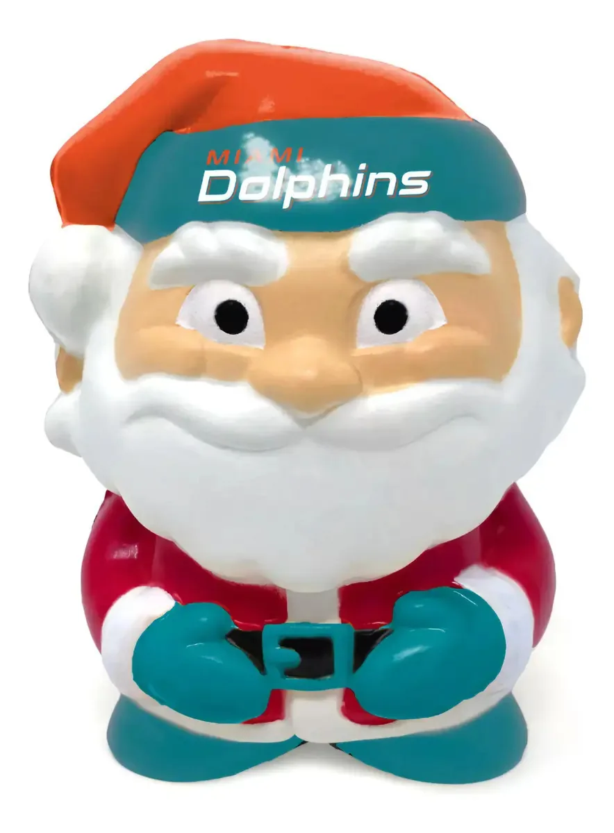Santa Squeezy American Football Dolphins