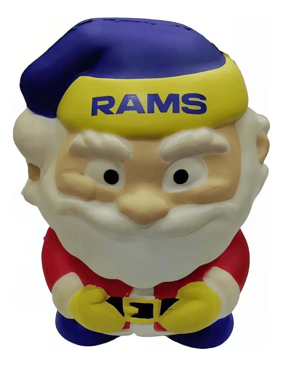 Santa Squeezy American Football Rams