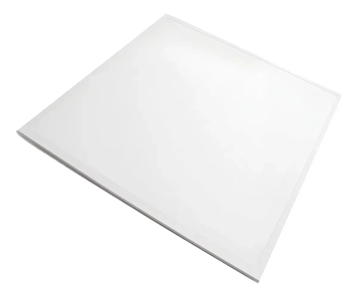 Pacote X 10 painéis de LED embutidos quadrados 60x60 48w Etheos Neutral Light Ganchos de suspensão embutidos Cor da luz Branco neutro 60 x 60 cm