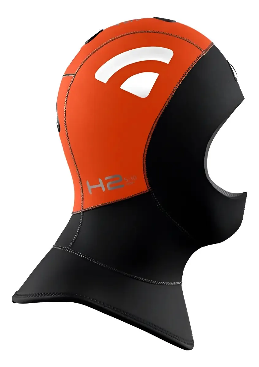 H2 à prova d'água - Capuz de mergulho ventilado de alta visibilidade
