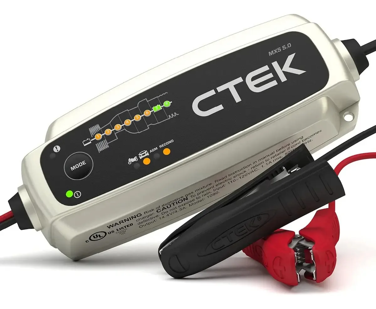 Carregador de bateria totalmente automático de 4,3 A 12v