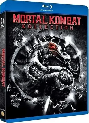 Blu-ray Mortal Kombat - Kollection - 2 Filmes Leg. Lacrado