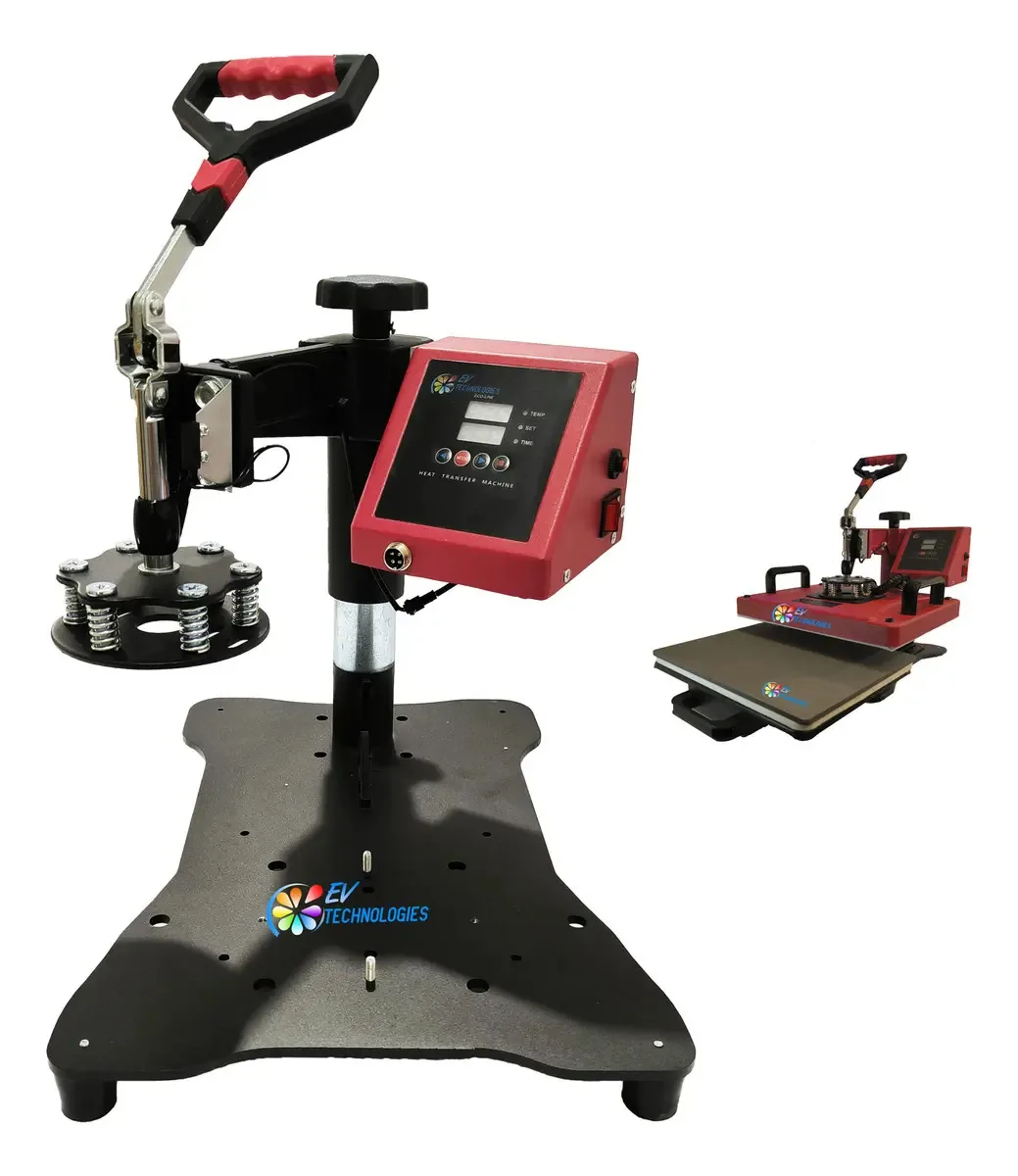 Estrutura com controlador para ferro 38x38 cor vermelha