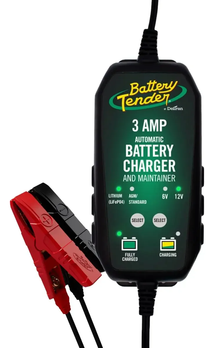 Carregador de bateria Battery Tender Power Plus de 3 A