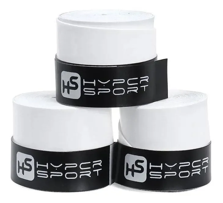 Overgrip Hyper Perforatred Pack Com 03 Unidades Branco