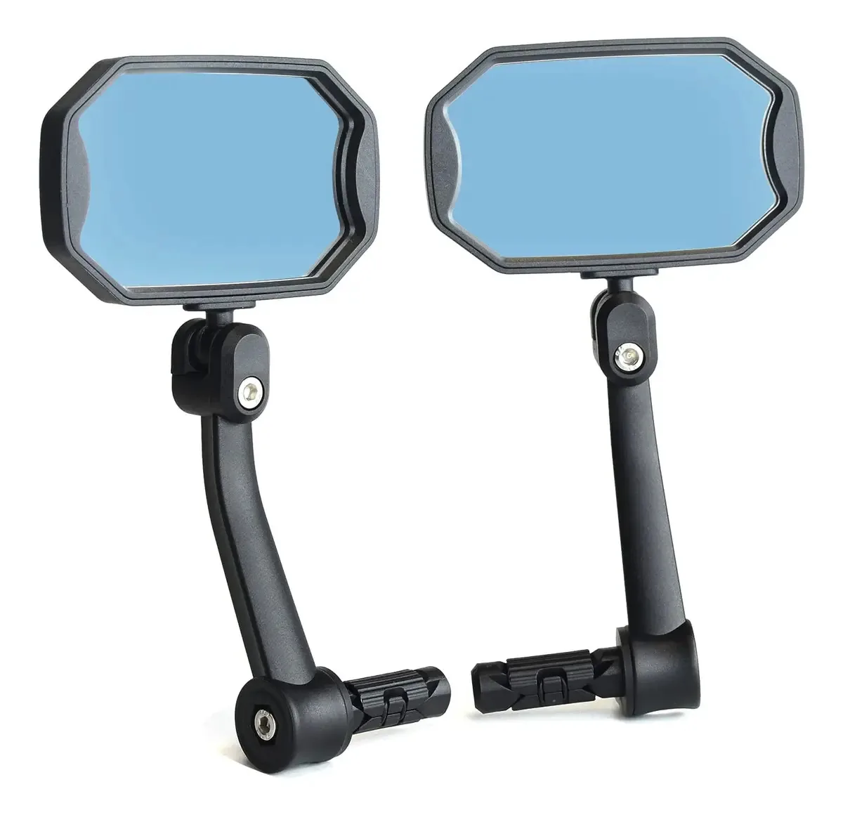 Briskmore BT-015b - Espelhos de bicicleta com extremidade em barra