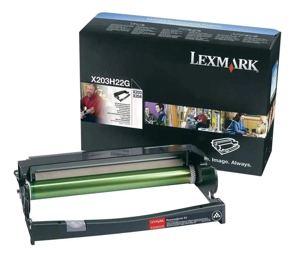 Kit fotocondutor a laser Lexmark X203h22g 25000 páginas /v
