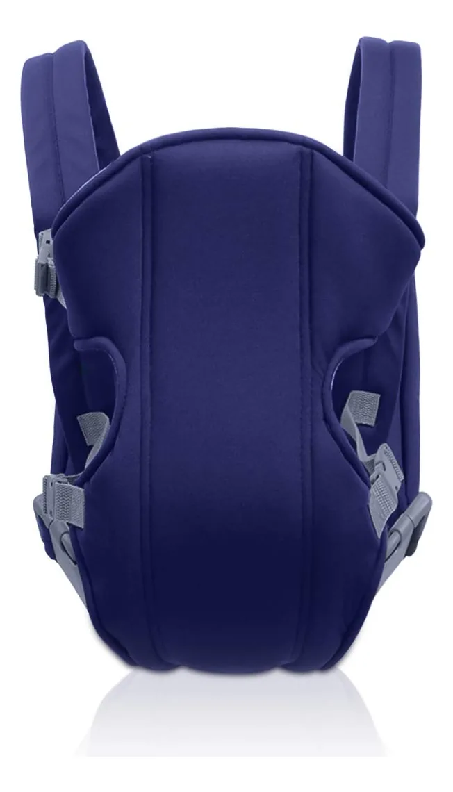Sonarin 2019 Canguru Simples E Leve Para Bebê, Leve, Confortável, Respirável, Tamanho Único, Poliéster, Ergonômico, 3 Posições De Transporte, Seguro E Confortável, Presente Ideal (Azul Escuro)