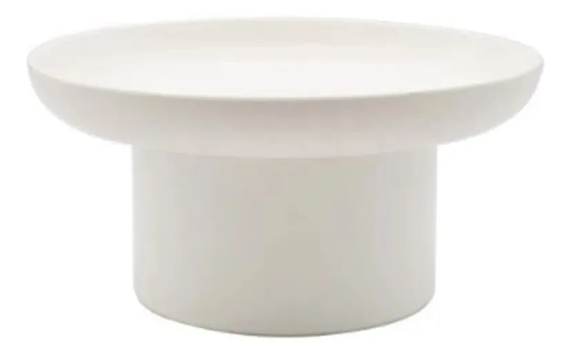 Bandeja Alta De Vento Zilcub Prato De Fruta Para Casa Minimalista Padaria Moderna Casamento Prato De Fruta Em Branco E Preto (cor : Small White, Tamanho : A)