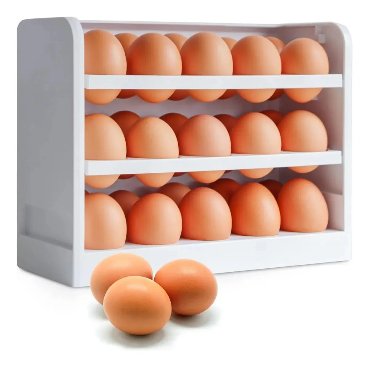 Organizador De 30 Ovos Caixa Ovos Refrigerador - Norplat