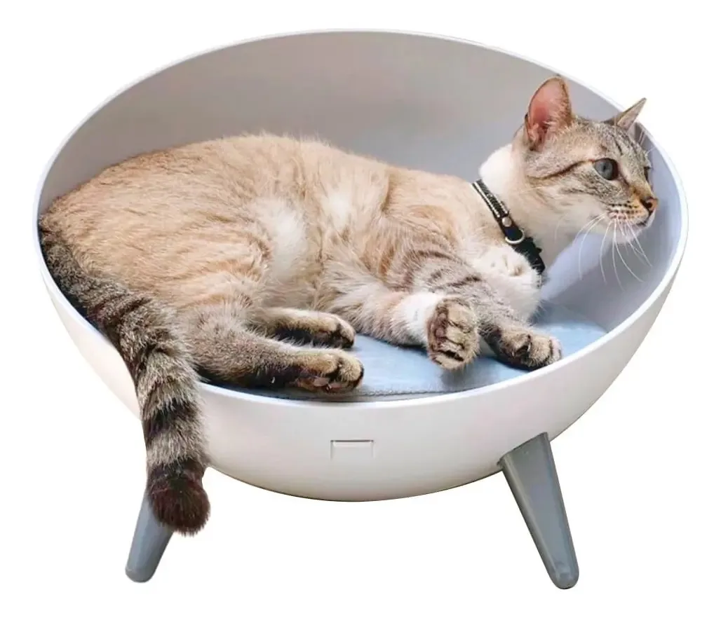 Cadeira hemisférica para gatos
