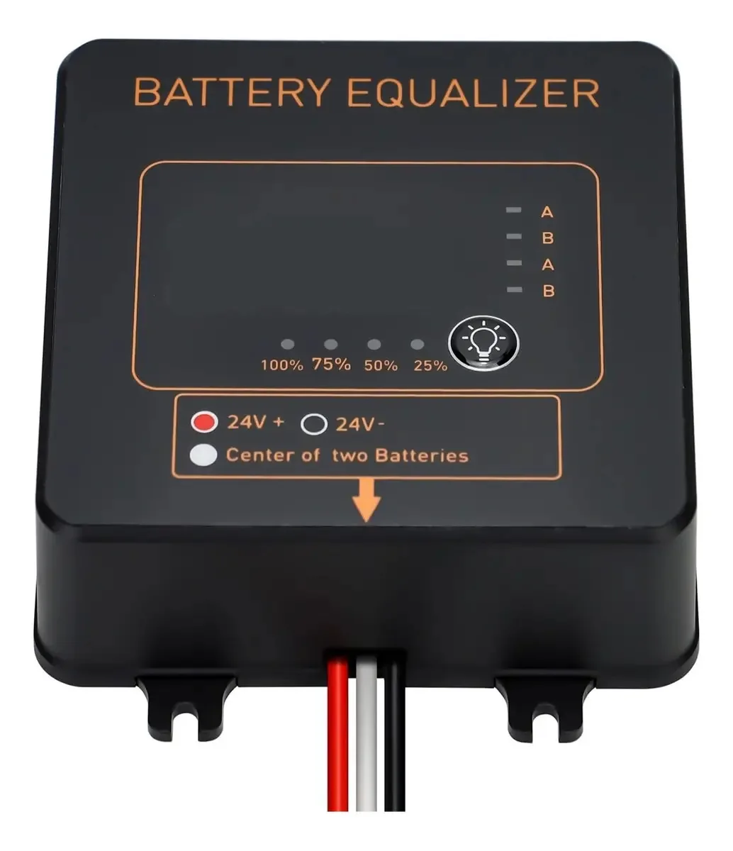Muhm Equalizador De Bateria Para Baterias De Duas Peças Balanceador De Bateria