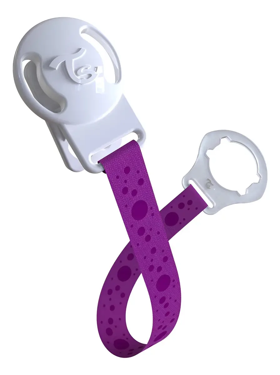 Prendedor De Chupeta Prime Baby Roxo Twistshake Roxo