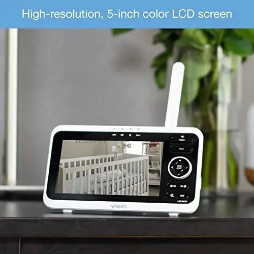 Baba Eletronica Vtech Vm350 Tela 5 Alcance De 300m Visao Not Monitor With 1 Camera