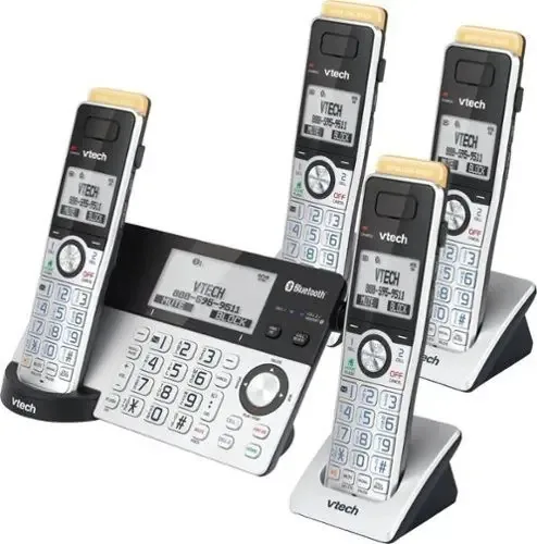 VTech Sistema de Secretária Eletrônica 4 Telefones Conectados