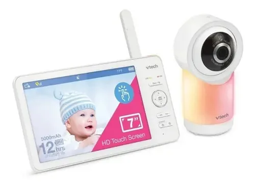 Babá Eletrônica Vtech 7' Hd Touch Screen 1080p, Wifi Rm7868