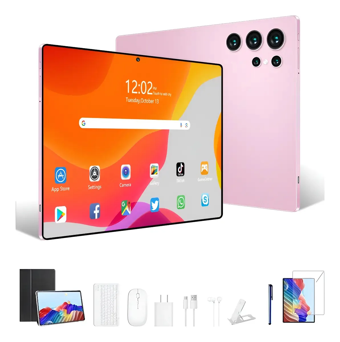 Tablets Deiaao S10-a Android 13 11.6 512 gb 12 gb RAM rosa