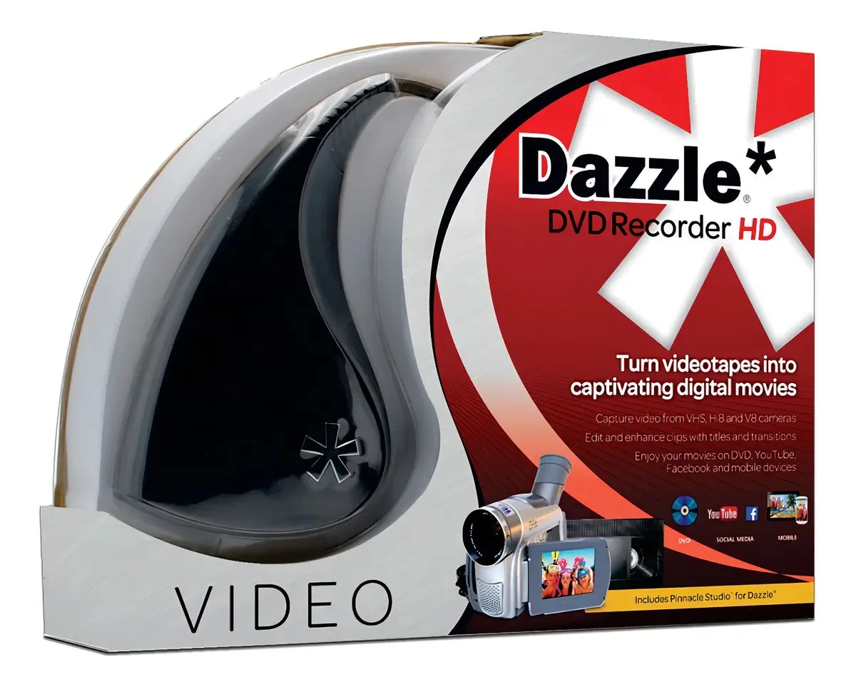 Placa De Captura Audio/vídeo Pinnacle Dazzle Dvd Recorder Hd