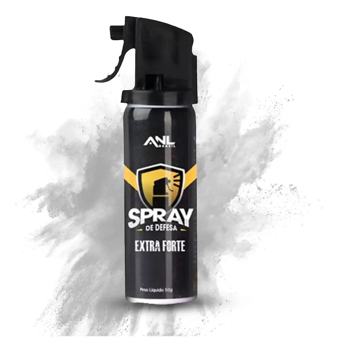 Spray de Defesa Pessoal Anl Brasil Guardião 50g Alcance 2 Metros