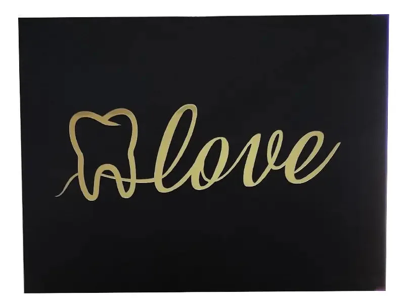 Quadro Decorativo Odonto Love