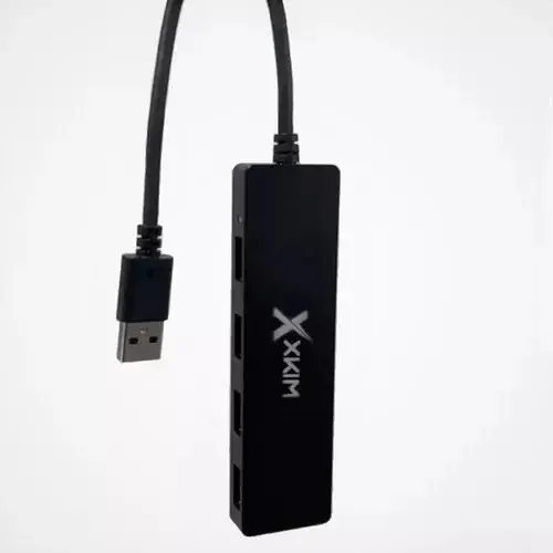 Adaptador de hub multiportas X-kim, cor azul