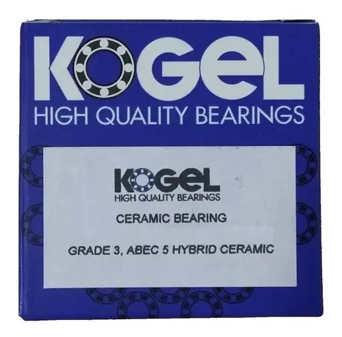 Rolamentos Kogel 6000 para massa de bicicletas de estrada