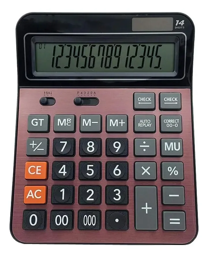 Calculadora de bateria solar Meichoon Calculadora comercial