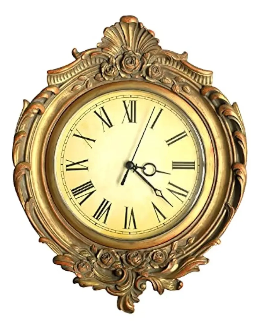 Relógio de parede vintage Aels, relógio de parede decorativo retrô