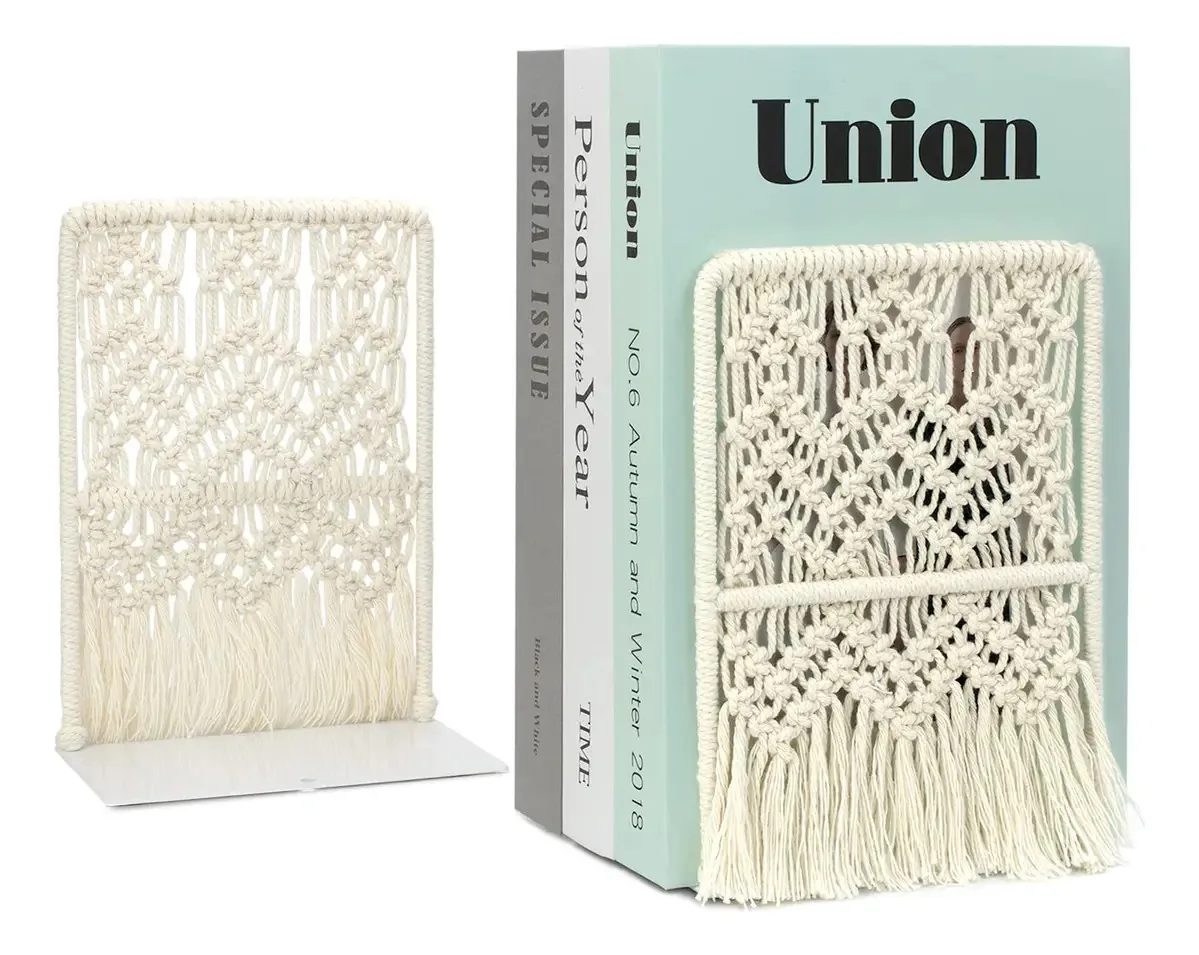 Suportes para livros Aels Bohemian Macrame, suportes para livros